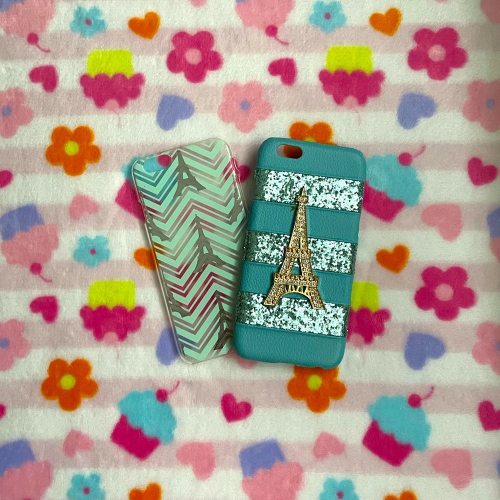 Set of 2 Claire’s phone cases iPhone 6s/7